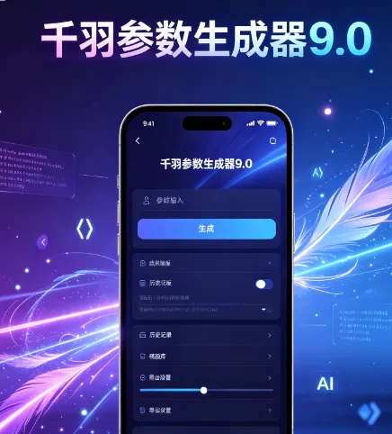 千羽参数生成器9.0正式版有什么用 千羽参数生成器9.0正式版有什么用