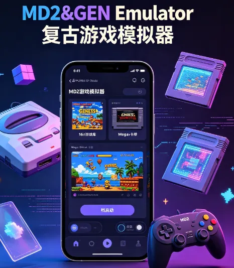 MD2&GEN Emulator复古游戏模拟器