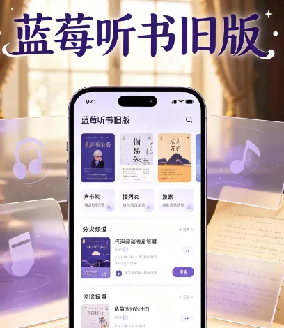 蓝莓听书旧版手机版亮点