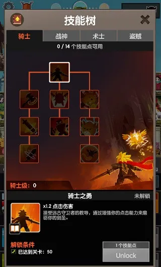 技能树加点攻略1