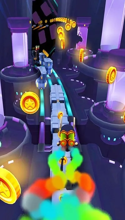 地铁跑酷无邪叶烸原创空间站版截图1