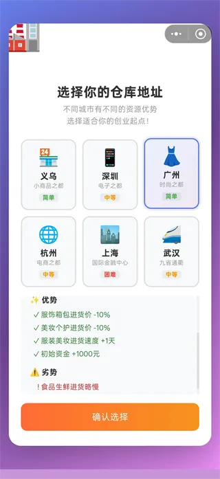 电商经营模拟器