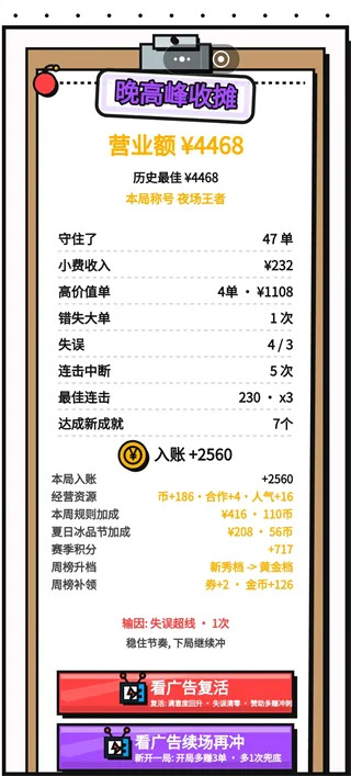 收银员冲冲冲