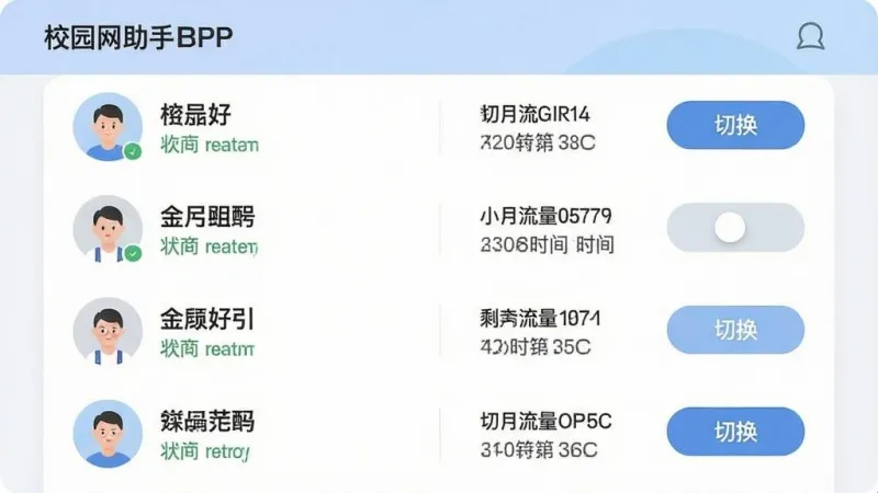 校园网助手软件功能