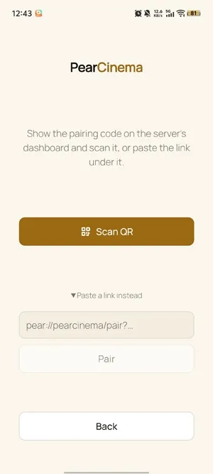 PearCinema影视播放器工具怎么添加服务器 PearCinema影视播放器工具怎么添加服务器