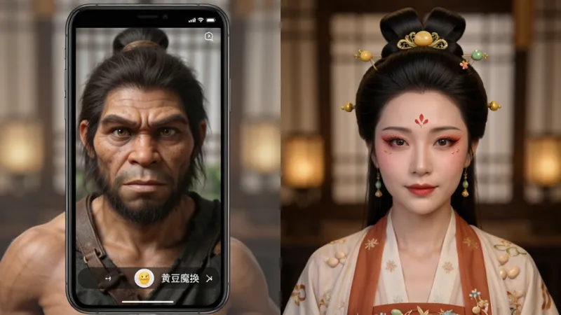 黄豆魔换app核心特色