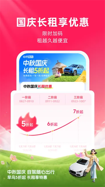 哈啰租车App下载安装截图1