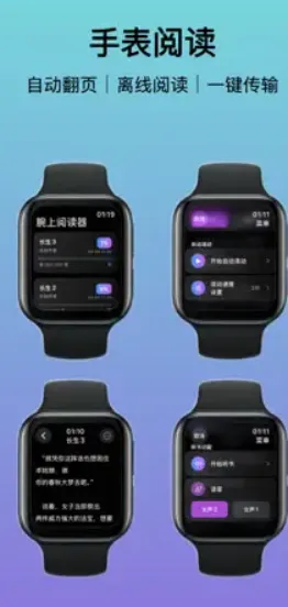 腕上小说圆屛apk手表版件亮点