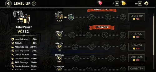 反击骑士无限金币版本下载截图4