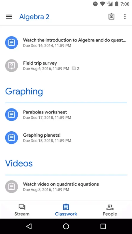 Google Classroom app下载截图5