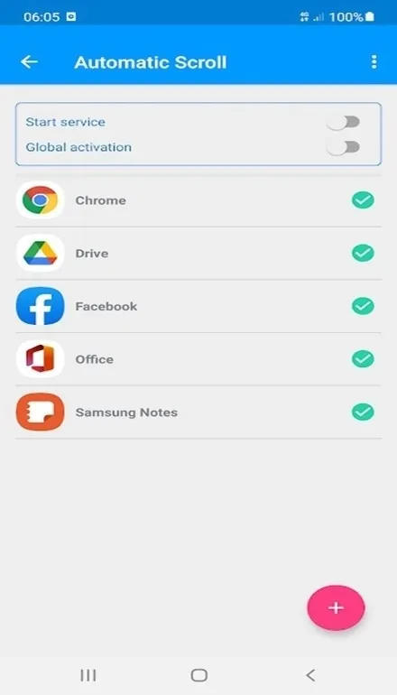 Automatic Scroll自动滑屏软件截图2
