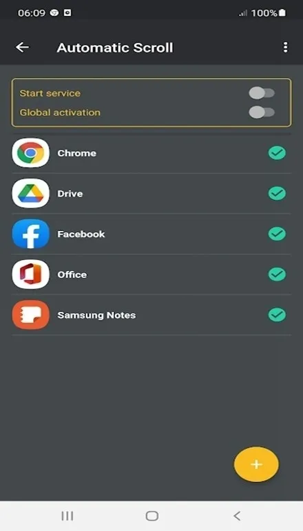 Automatic Scroll自动滑屏软件截图5