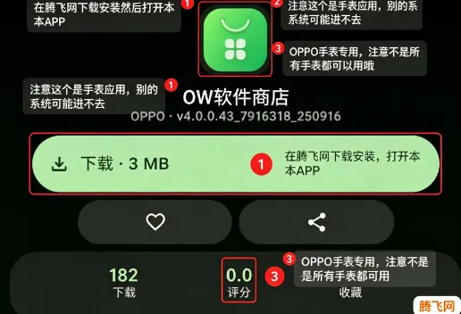 OW软件商店手表版app