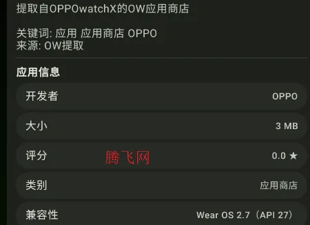 OW软件商店手表版app
