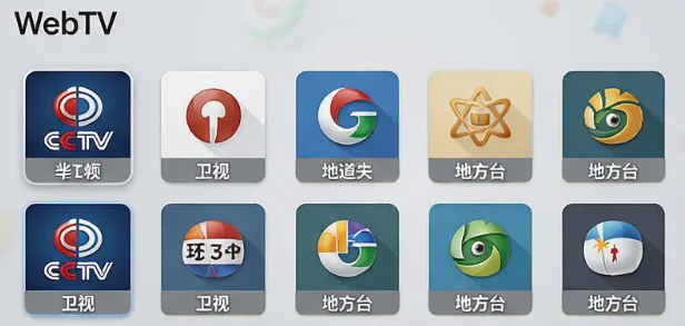 webTV直播安装包特色
