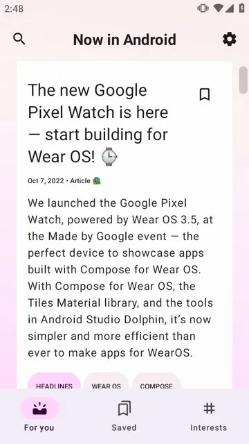 Now in Android移植官方正版截图4