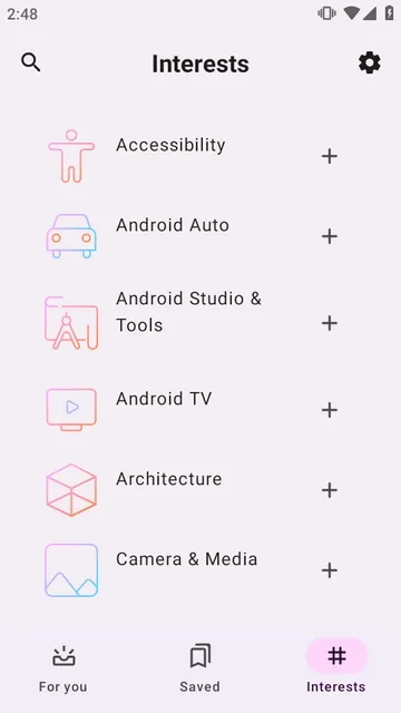Now in Android使用说明 Now in Android使用说明