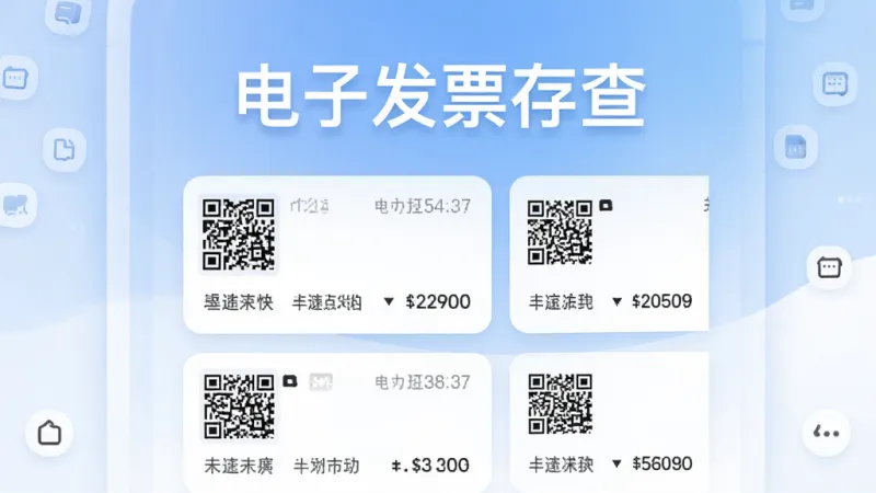 一个干净整洁的手机应用界面,顶部醒目地写着
