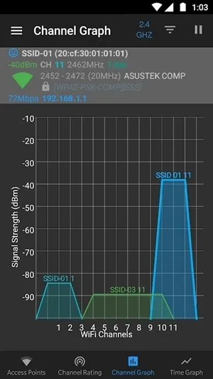 WiFiAnalyzer安卓手机版下载截图4