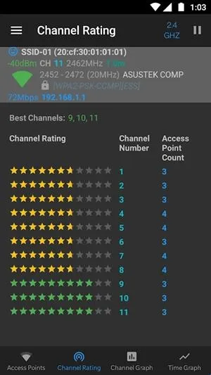 WiFiAnalyzer WiFiAnalyzer