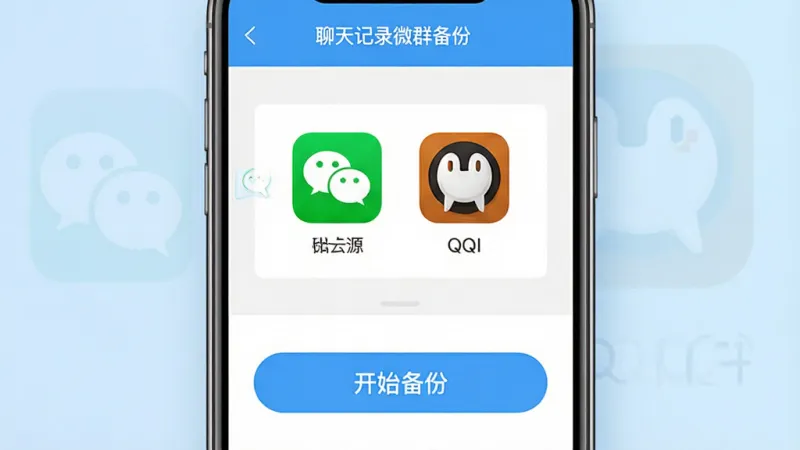 聊天记录微群备份