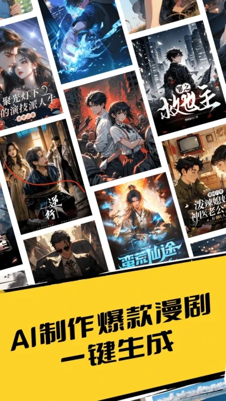 DeepAI漫剧生成