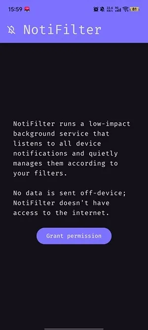 NotiFilter静音通知最新版下载截图2