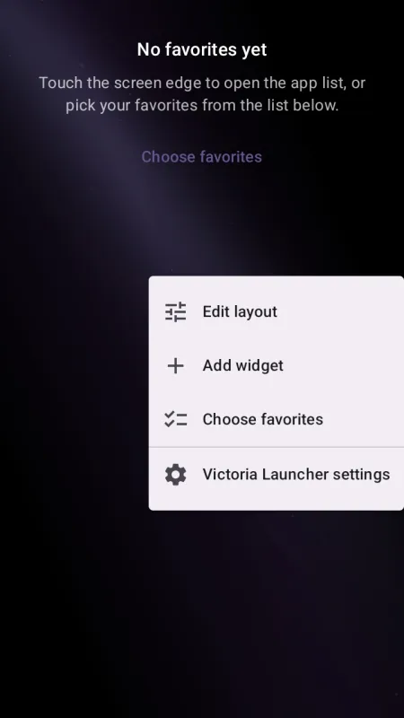 Victoria Launcher列表式桌面启动软件截图4