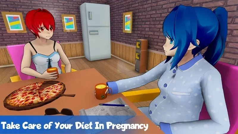 Anime Pregnant Mother Simulator截图2