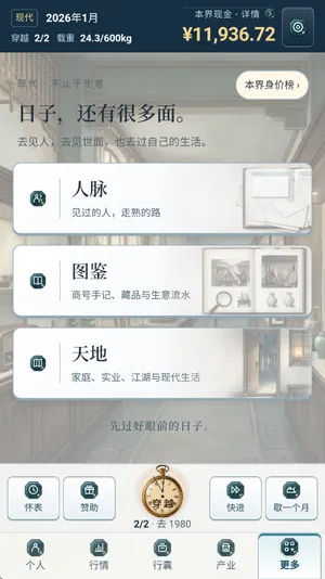 双穿回到八零当倒爷怎么查看图鉴1
