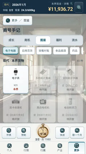 双穿回到八零当倒爷怎么查看图鉴2