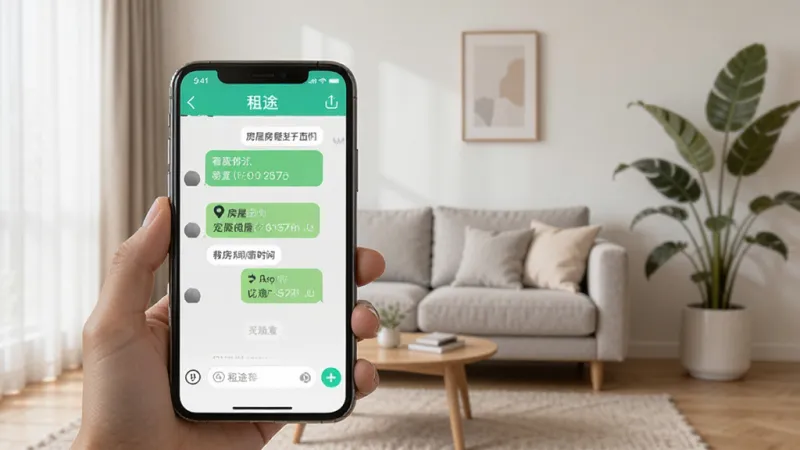 画面中一部手机显示