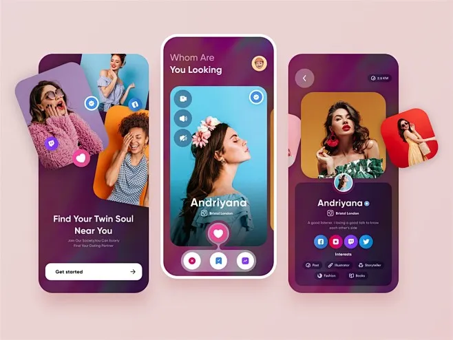 Girl go 社交软件界面截图 安卓版