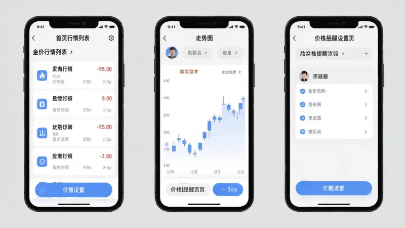 金价查询实时app官方版功能
