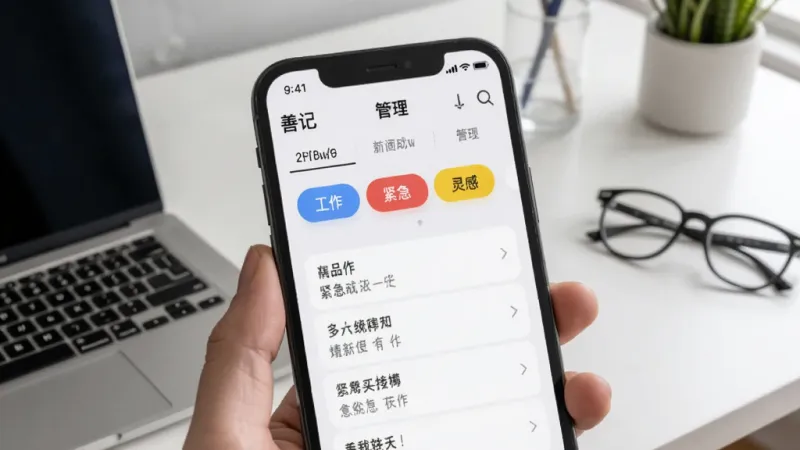 画面展示一个手机屏幕，