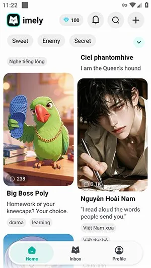 imely Al聊天软件截图3