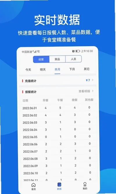 客如恋食堂报餐系统官方最新版截图3