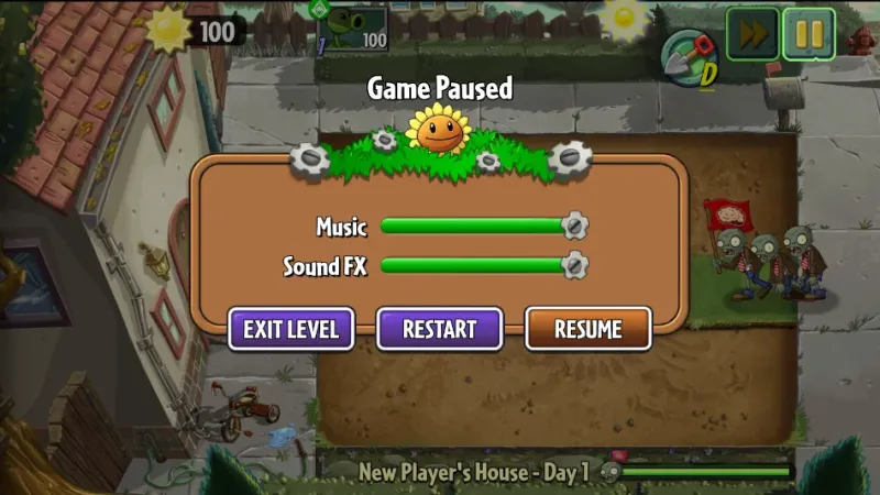 Gardendless植物大战僵尸二创大哥GE版截图1