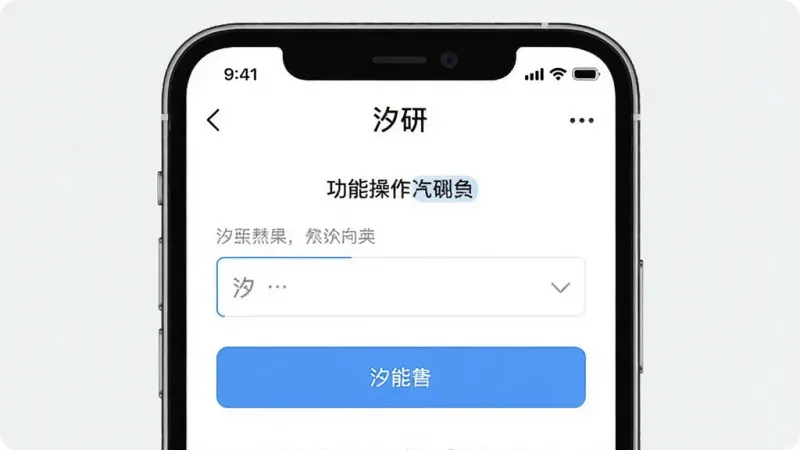 一张手机应用操作界面图,展示“汐研”应用内某个功能的具体操作页面,页面中有明确的按钮和输入区域,文字标签清晰,整体布局简洁直观,风格现代,画质干净,无多余元素