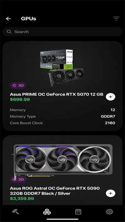 BuildCores装机模拟器中文版下载截图3
