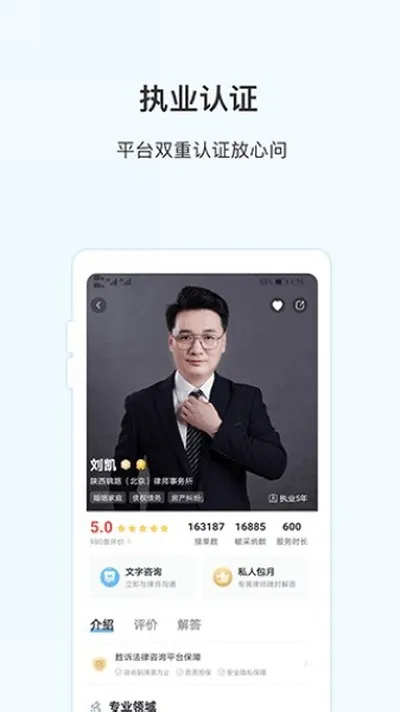 胜诉法律咨询安卓版截图2