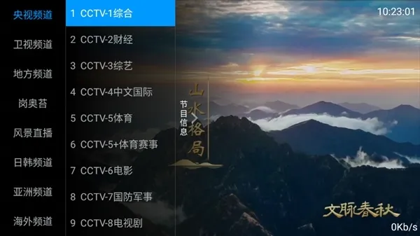 CCTV1切换示意图