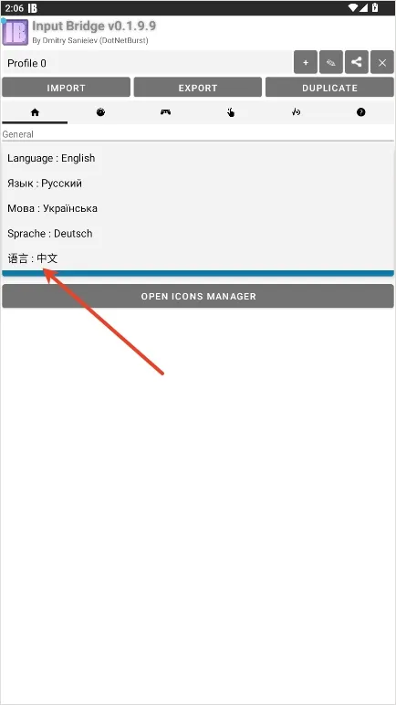 InputBridge怎么设置中文?