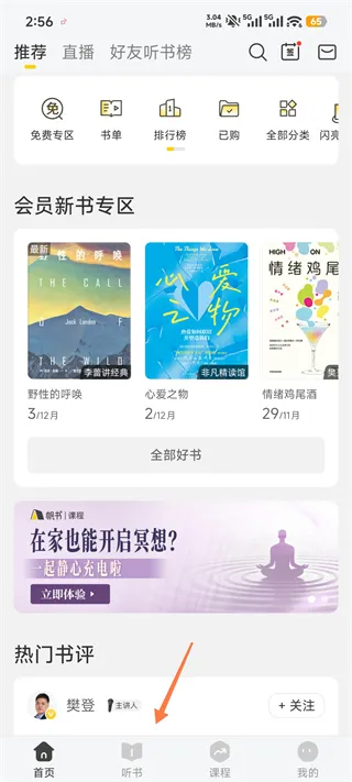 怎么听书1