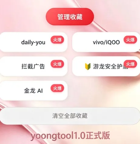 yoongtool1.0正式版