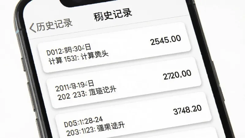 一张手机界面截图风格的图片,展示
