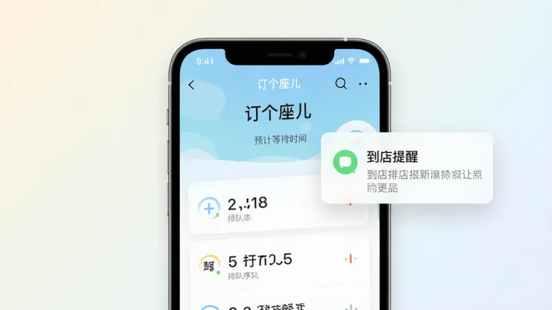 一张手机应用功能展示图，画面中央是一部手机屏幕显示