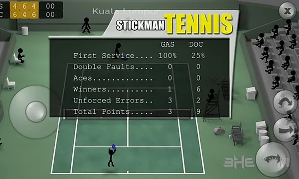 火柴人网球StickmanTennis截图4