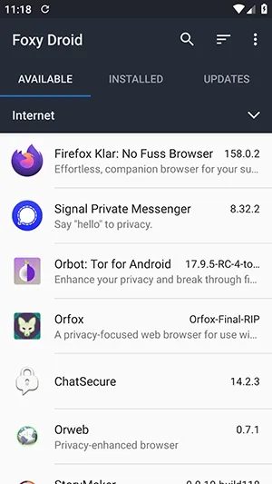 Foxy Droid软件官方版截图2