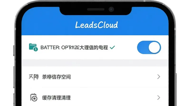 画一张手机应用设置界面的示意图，屏幕上方显示